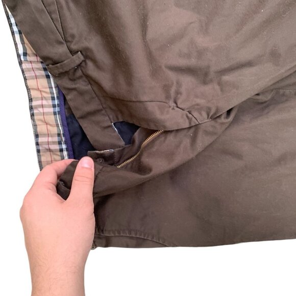 VINTAGE Burberry Brit SuperNova Pants Brown Size 31 - Picture 6 of 8